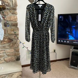 Popsugar Long Sleeve Floral Dress SMALL